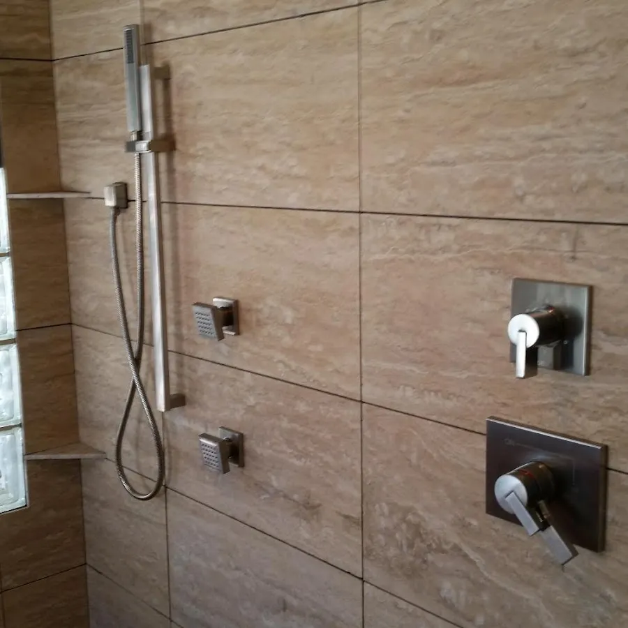 Shower fixture installation for Frozen Pipe Repair in Itasca